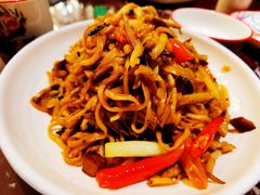 茶树菇炒面-新白鹿餐厅(爱琴海购物中心店)