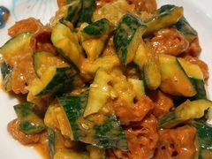 老油条拌黄瓜-春水锅贴·传统鲁菜(大明湖店)