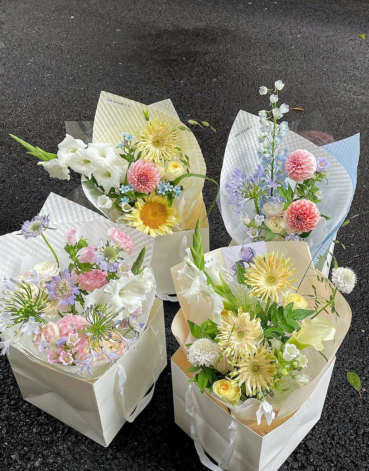 百元毕业小花束