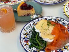 三文鱼班尼迪克-Alimentari早午餐(安福路店)