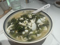 青咸菜目鱼汤面-老地方面馆(思南路店)
