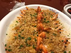 蒜蓉跳舞虾-万小金辣椒炒肉(三经路店)