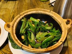 虾酱啫芥兰-广东道至正餐厅(区庄店)