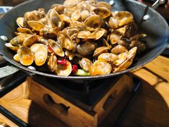 -东来菜馆•手抓海鲜家常菜•海鲜锅贴(鸽子窝店)