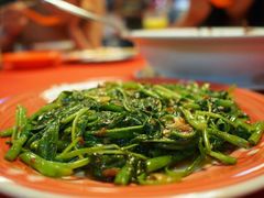 虾酱通菜-美香海鲜饭店