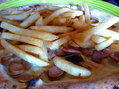 薯条进口小香肠披萨-Mammamia意大利餐厅(阳春巷店)