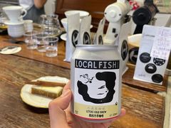 荔枝冷萃咖啡-巴浪鱼咖啡馆 Local Fish