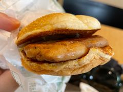 板烧鸡腿堡-麦当劳(展览路店)