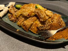 招牌陈皮芝麻脆皮鸡-一川二水•粤川醉(CP静安店)