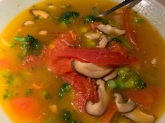 吴韵上汤西兰花-绿茶餐厅(松江万达店)