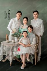 -时光纪亲子全家福照相馆(静安店母女写真父母纪念照)