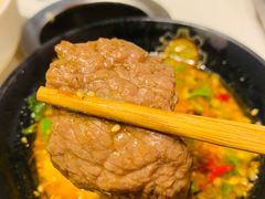香菜牛肉-钢管厂五区小郡肝串串香火锅(人民广场店)