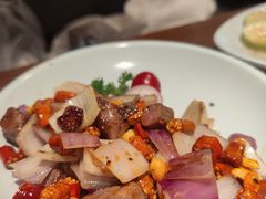 和牛雪花牛籽粒-飞阳铁板烧(ME TOWN购物中心店)