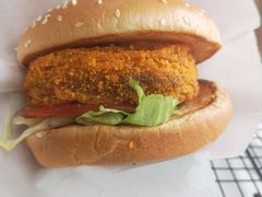 芝士厚菇素尊堡-肯德基(金雀山店)