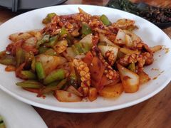 炒鱿鱼-贤花饭店(胶州店)