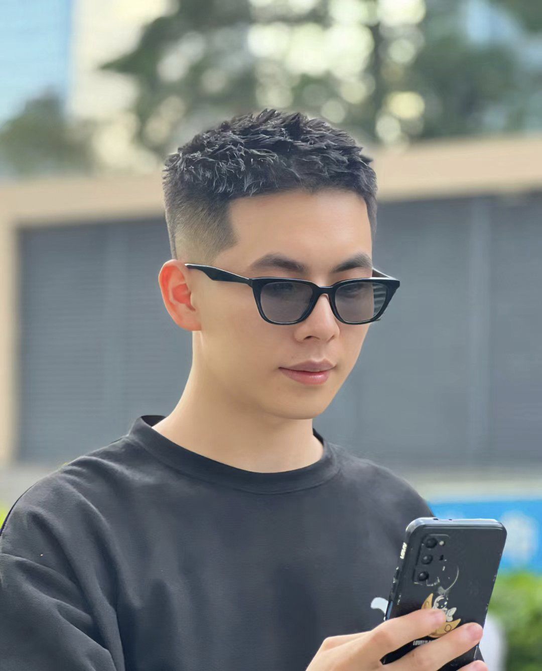 飞机头 #男生发型设计