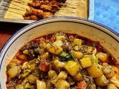 -老兰家传统烧烤炒菜泡馍(小南门店)