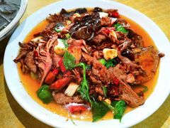 火爆腰花-豆腐脑花