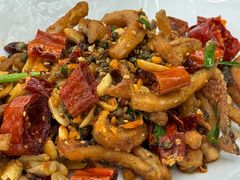 干煸鱿鱼-87号烧烤海鲜·大排档(金沙滩店)