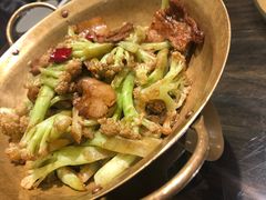 干锅有机花菜-老村长•湖北家常菜(南湖店)