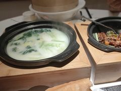 瑶柱虾干煲淋杂菜-悦景酒家(罗湖店)