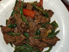薄荷风味牛肉-牛头鱼庄·地道广西菜(西明店)