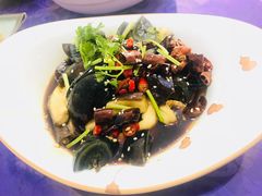 茄子拌皮蛋-威海渔村(静安旗舰店)