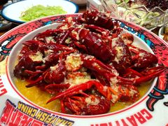 金汤蒜蓉大虾-阿财老铺·老蚌埠龙虾城(华夏总店)
