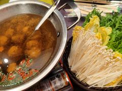 肉丸汤配有机蔬菜-湘语·湖南家常菜(新洲店)