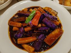 鱼香年糕炒茄子-涌上外婆桥(南塘店)