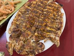 -北京龙庆四季香农家饭庄·灶台鱼·碳烤虹鳟鱼(龙庆峡店)