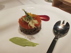 黑鱼籽木瓜牛肉塔塔-王品牛排(常州吾悦广场店)