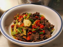 茶油炒黄牛肉-农耕记·湖南土菜(海上世界店)
