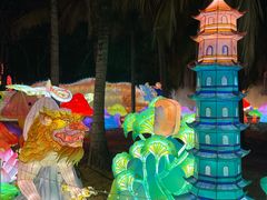 -欢乐海岸椰林沙滩-2025湾区超级灯会