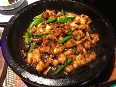 酱爆石锅蛙-绿茶餐厅(松江万达店)