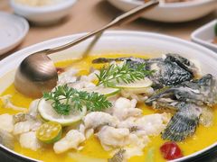 青柠酸汤煮龙胆鱼or桂花鱼-宴南庭·闽味私房菜