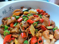 爆炒肥肠干拌面-老顺兴干拌面(雨花亭店)