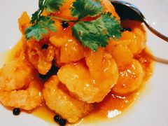 橙味蟹粉脆皮虾球-宁波柏悦酒店·钱湖渔港
