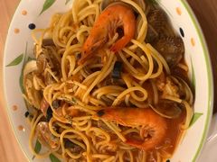 海鲜番茄味意面-萨莉亚意式餐厅(黄埔大沙地店)