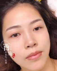 -西施无菌半永久纹绣眉眼影唇轻增发纹发际线