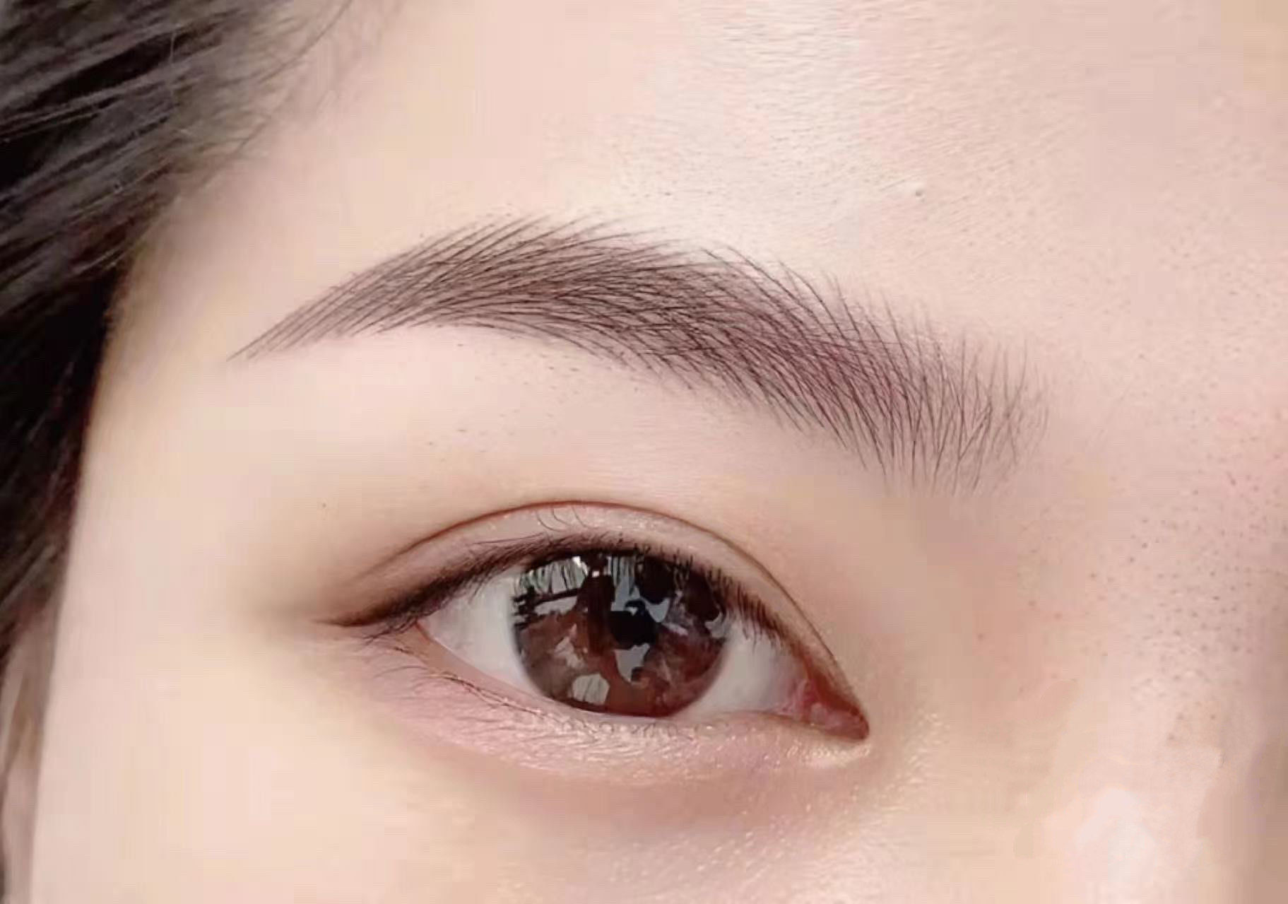 半永久定妆眉眼唇 #眉型 
