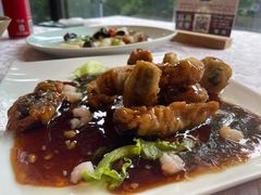虾爆鳝背-山外山菜馆(玉泉路店)