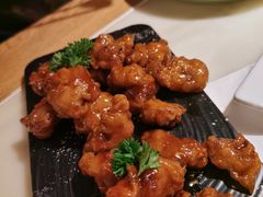 雪花糖醋里脊-绿茶餐厅(西单老佛爷店)