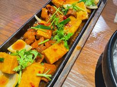 包浆豆腐烧肥肠-雀舞云南菜(乐客城店)