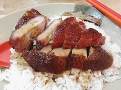 叉烧拼烧鹅饭-一乐烧鹅(中环店)