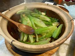 大澳虾酱啫生菜-啫·粤风料理·啫啫煲(仓山万达广场店)