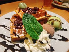 绿茶华夫饼-Lia Cafe Bar Restaurant松山咖啡屋