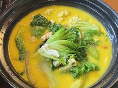 浓汤金钩杂菜煲-烧肉馆(古北水镇景区店)