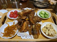 -老兰家传统烧烤炒菜泡馍(小南门店)