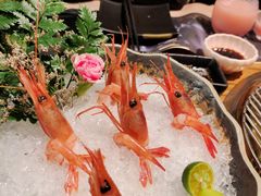 甜虾刺身-黑牛の店·和牛烧肉(合生汇店)